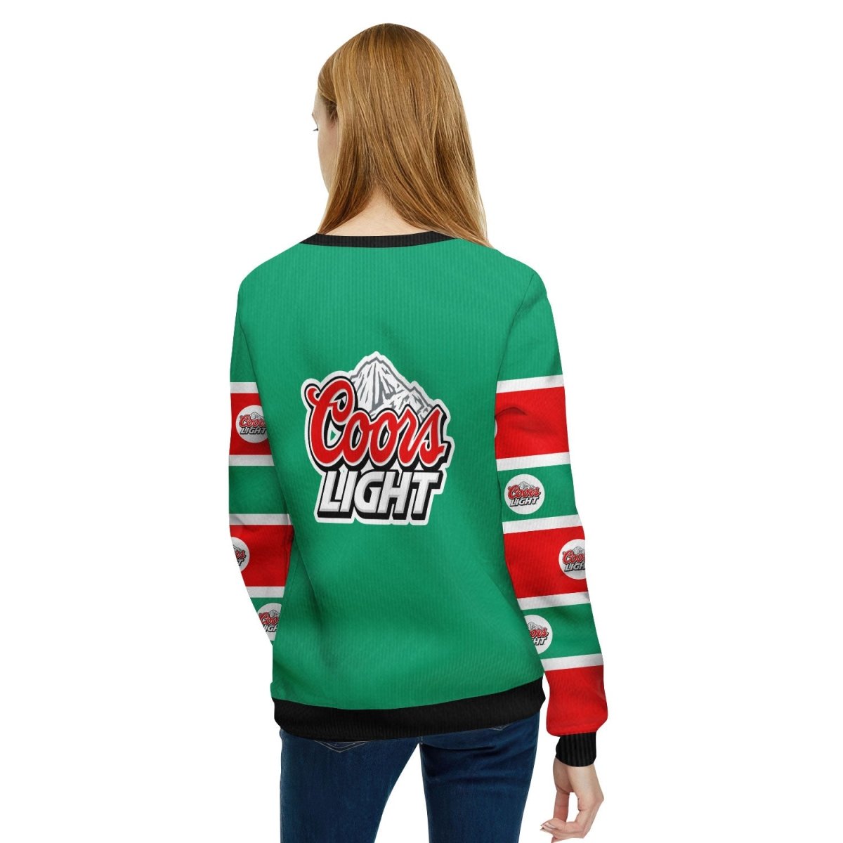 Coors Light Santa Need A Beer Ugly Sweater - Flexiquor.com