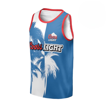 Coors Light Tropical Men's Tank Top - Flexiquor.com