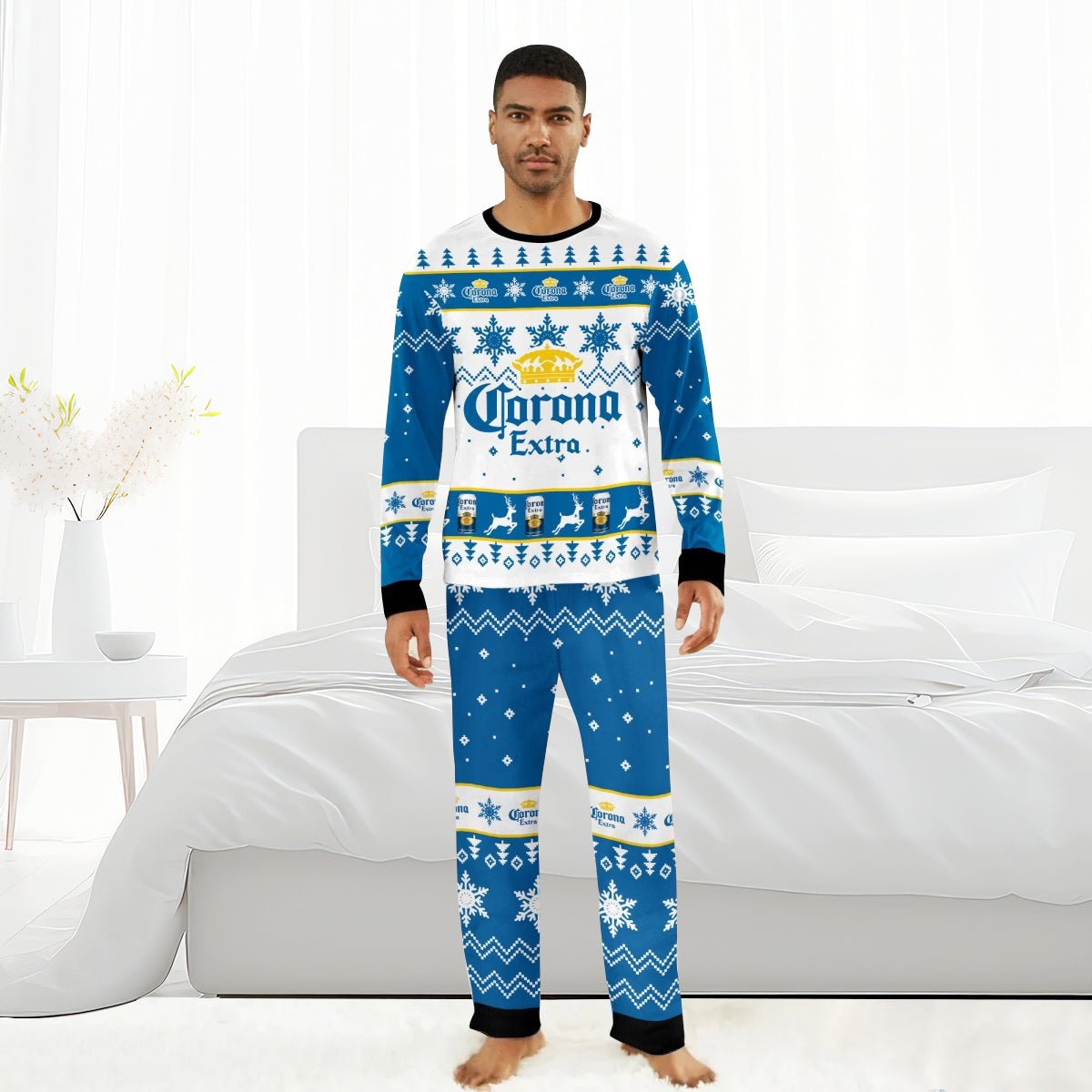 Corona Extra Christmas Family Pajamas Set - Flexiquor.com