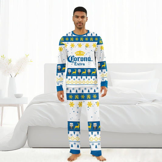 Corona Extra Christmas Family Pajamas Set - Flexiquor.com