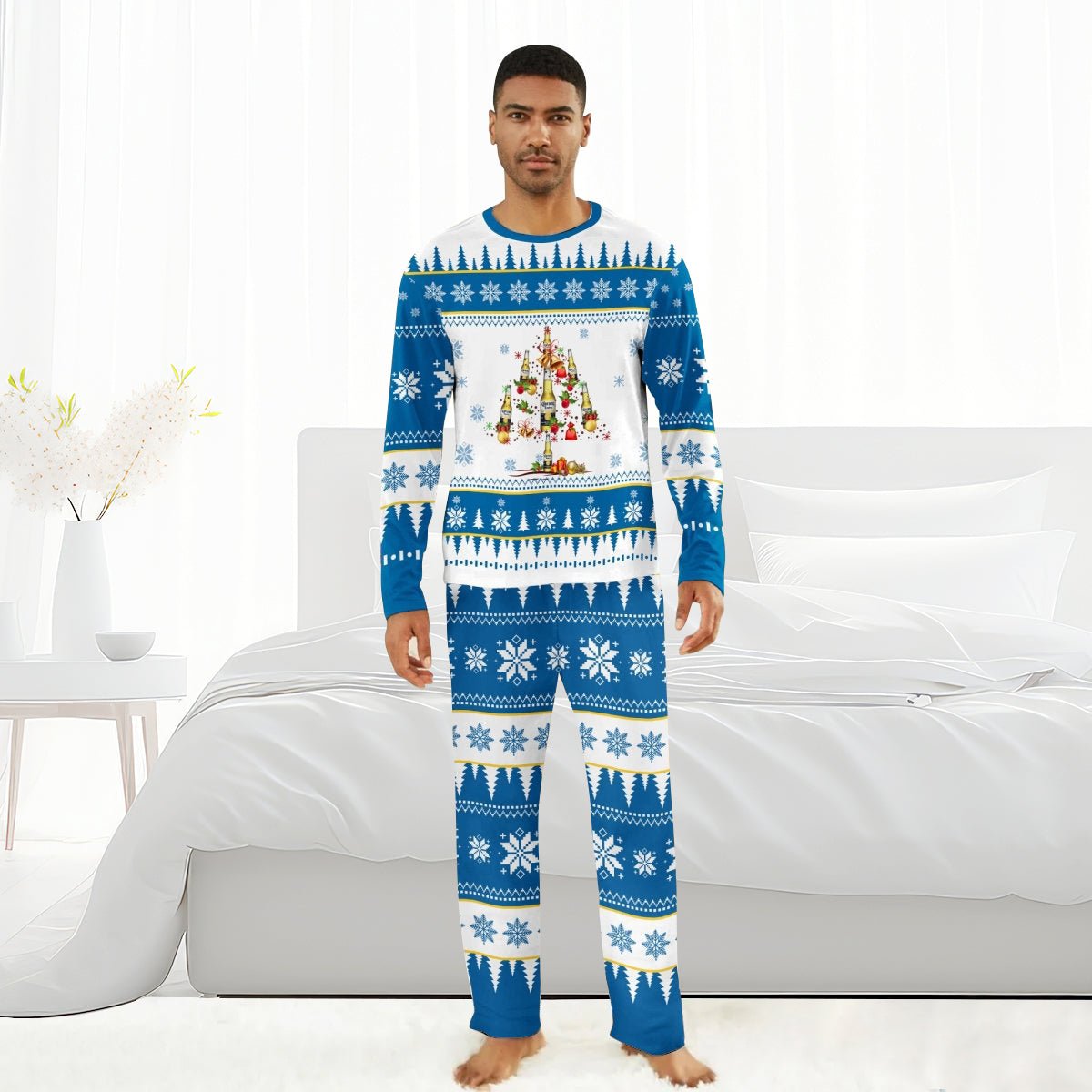 Corona Extra Christmas Tree Family Pajamas Set - Flexiquor.com
