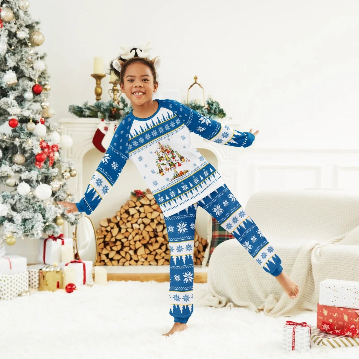 Corona Extra Christmas Tree Family Pajamas Set - Flexiquor.com