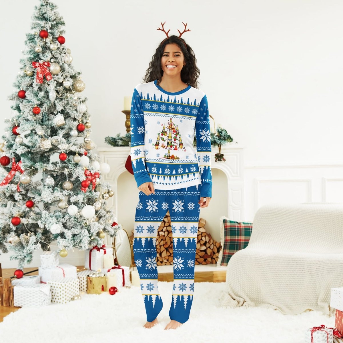 Corona Extra Christmas Tree Family Pajamas Set - Flexiquor.com