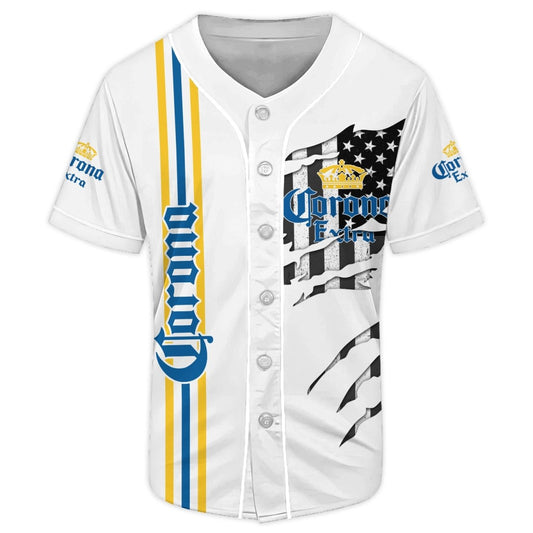 Corona Extra Claw Scratches Baseball Jersey - Flexiquor.com