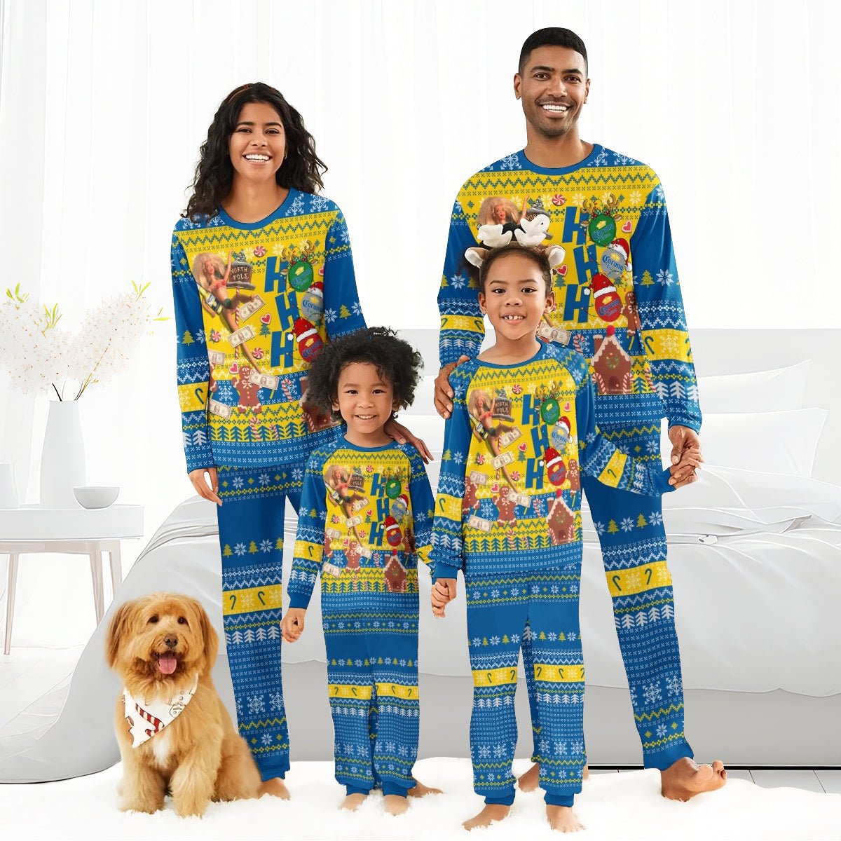 Corona Extra HoHoHo Family Pajamas Set - Flexiquor.com