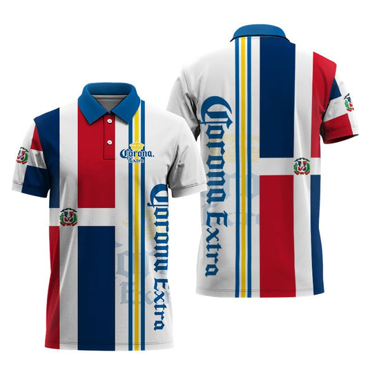 Corona Extra Island Nation Polo Shirt - Flexiquor.com