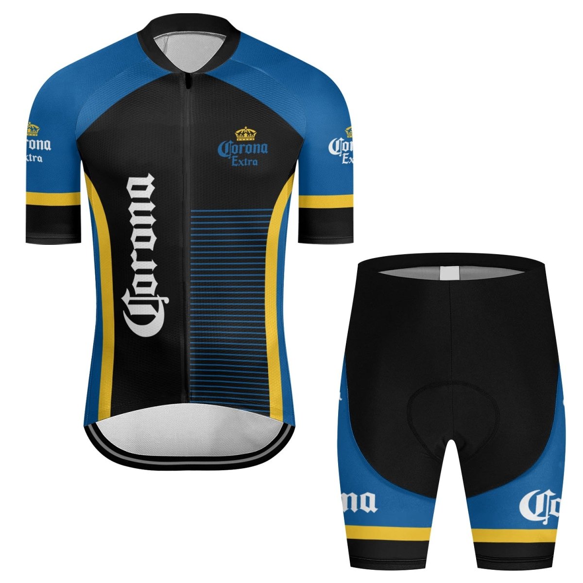 Corona Extra Made To Chill Men's Cycling Jersey Set - Flexiquor.com