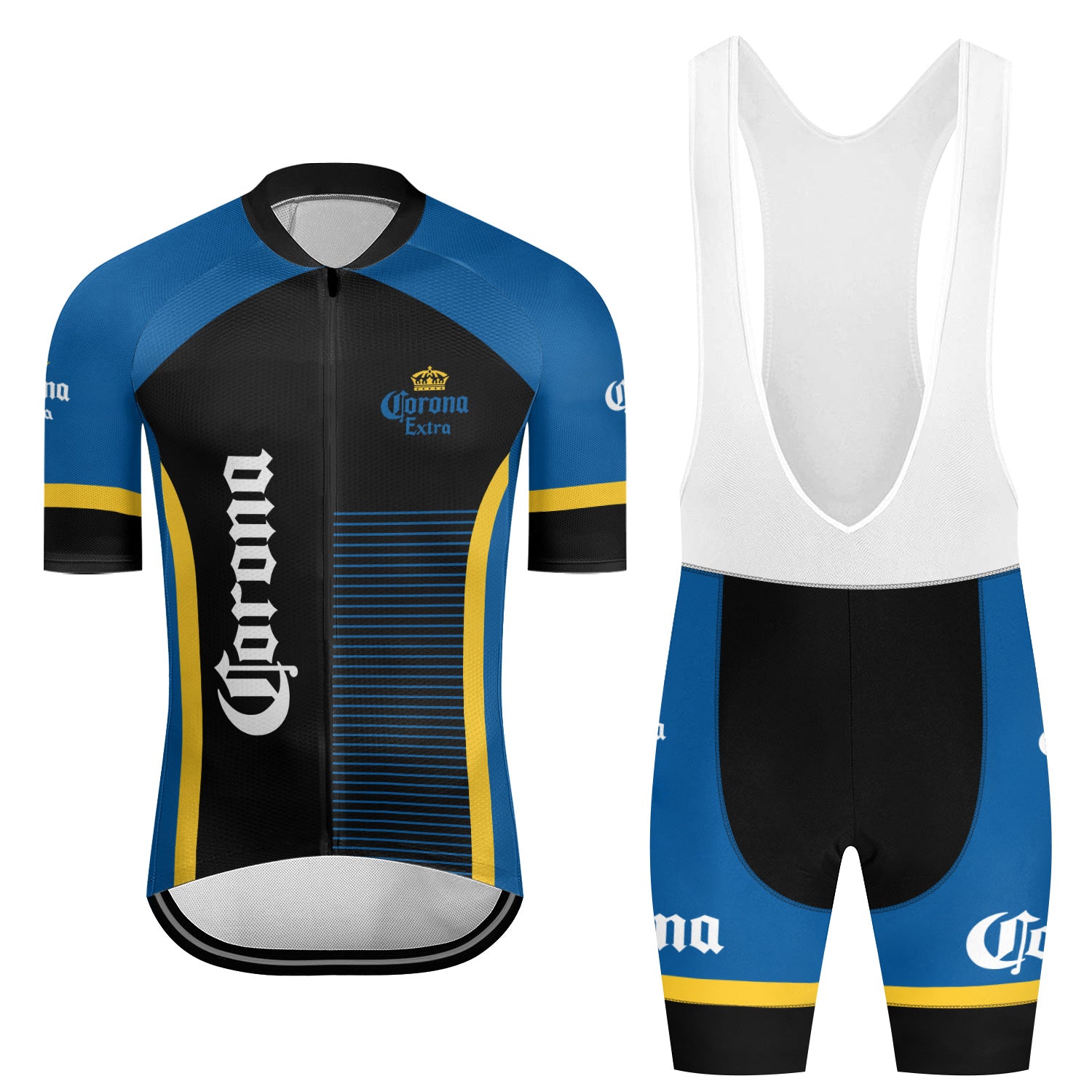 Corona Extra Made To Chill Men's Cycling Jersey Set - Flexiquor.com