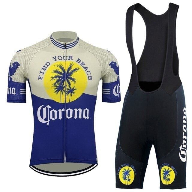 Corona Extra Men's Cycling Jersey Set - Flexiquor.com