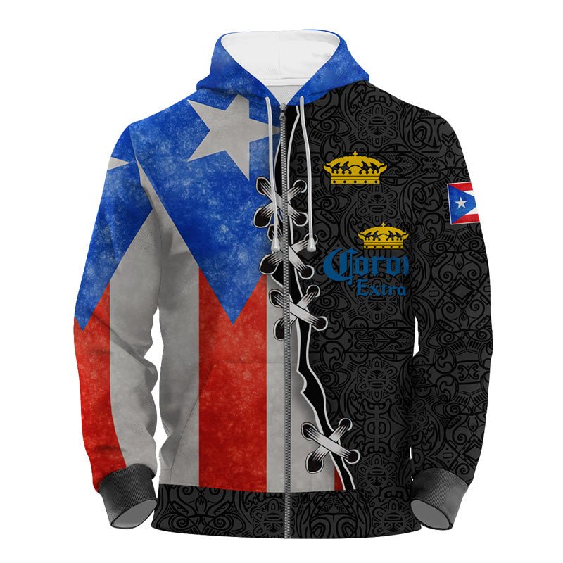 Corona Extra Puerto Rican Hoodie & Zip Hoodie - Flexiquor.com