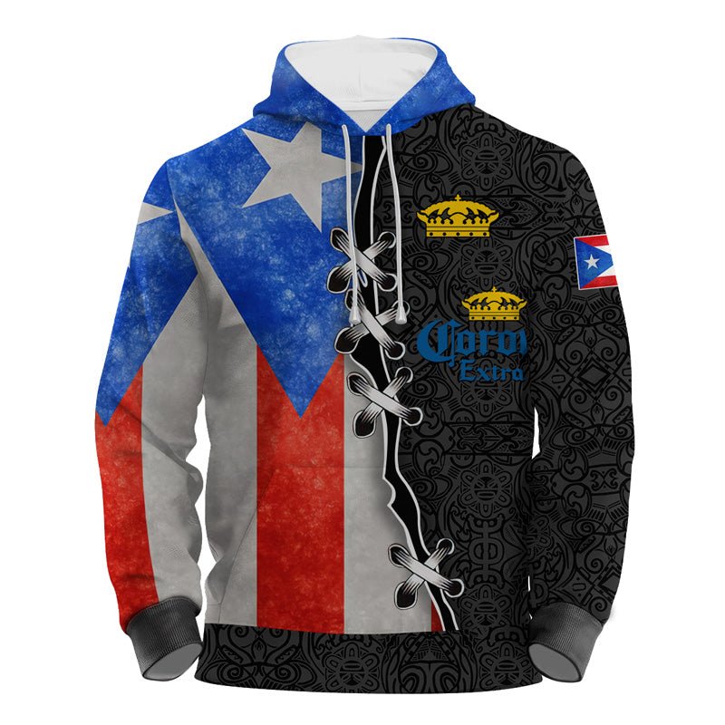 Corona Extra Puerto Rican Hoodie & Zip Hoodie - Flexiquor.com