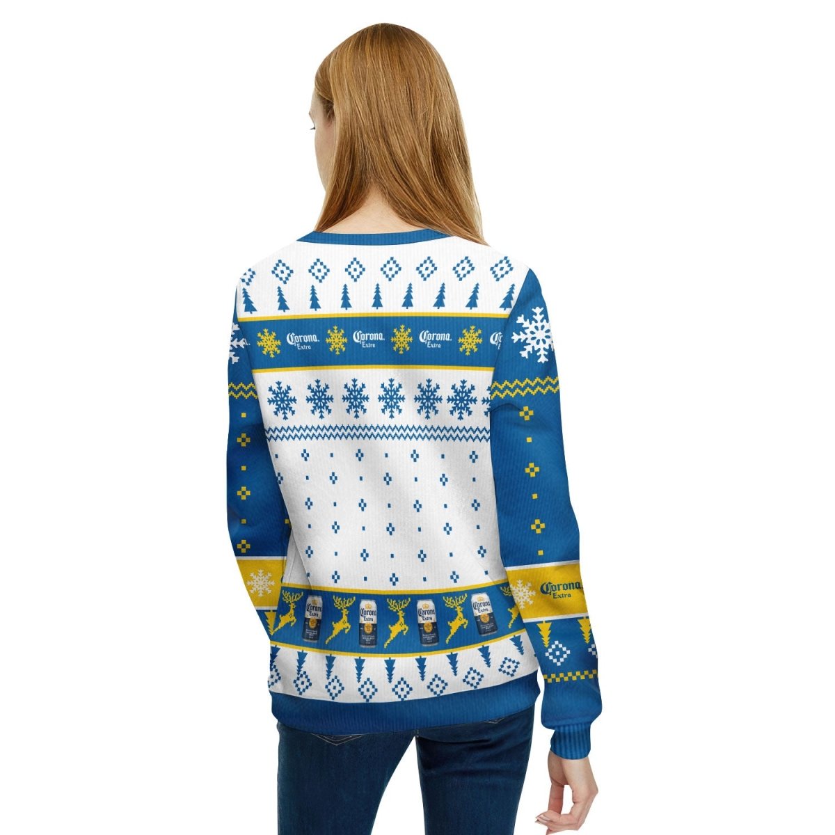 Corona Extra The Grinch Stole Ugly Sweater - Flexiquor.com