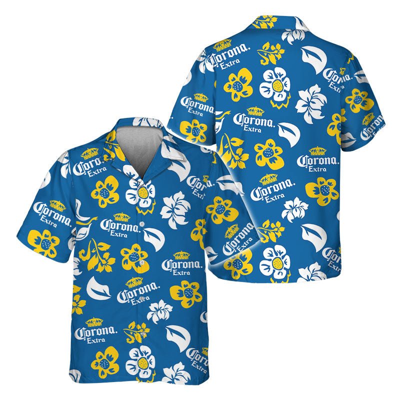 Corona Extra Tropical Garden Hawaiian Shirt - Flexiquor.com