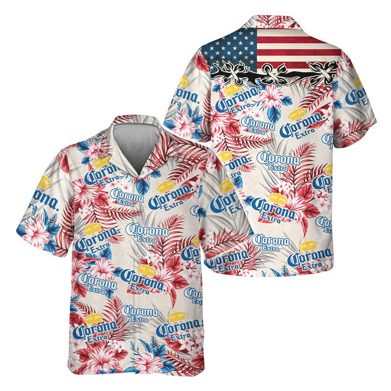 Corona Extra Tropical Summer Hawaiian Shirt - Flexiquor.com