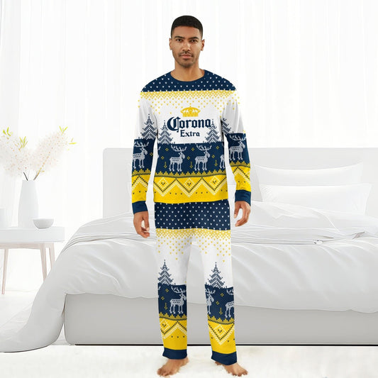 Corona Extra Winter Reindeer Family Pajamas Set - Flexiquor.com
