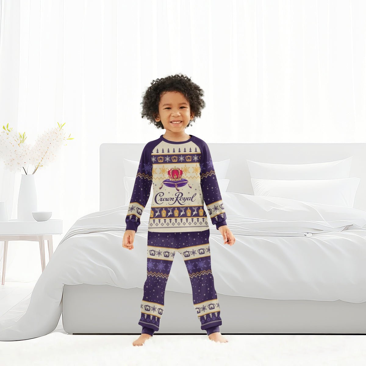 Crown Royal Christmas Family Pajamas Set - Flexiquor.com