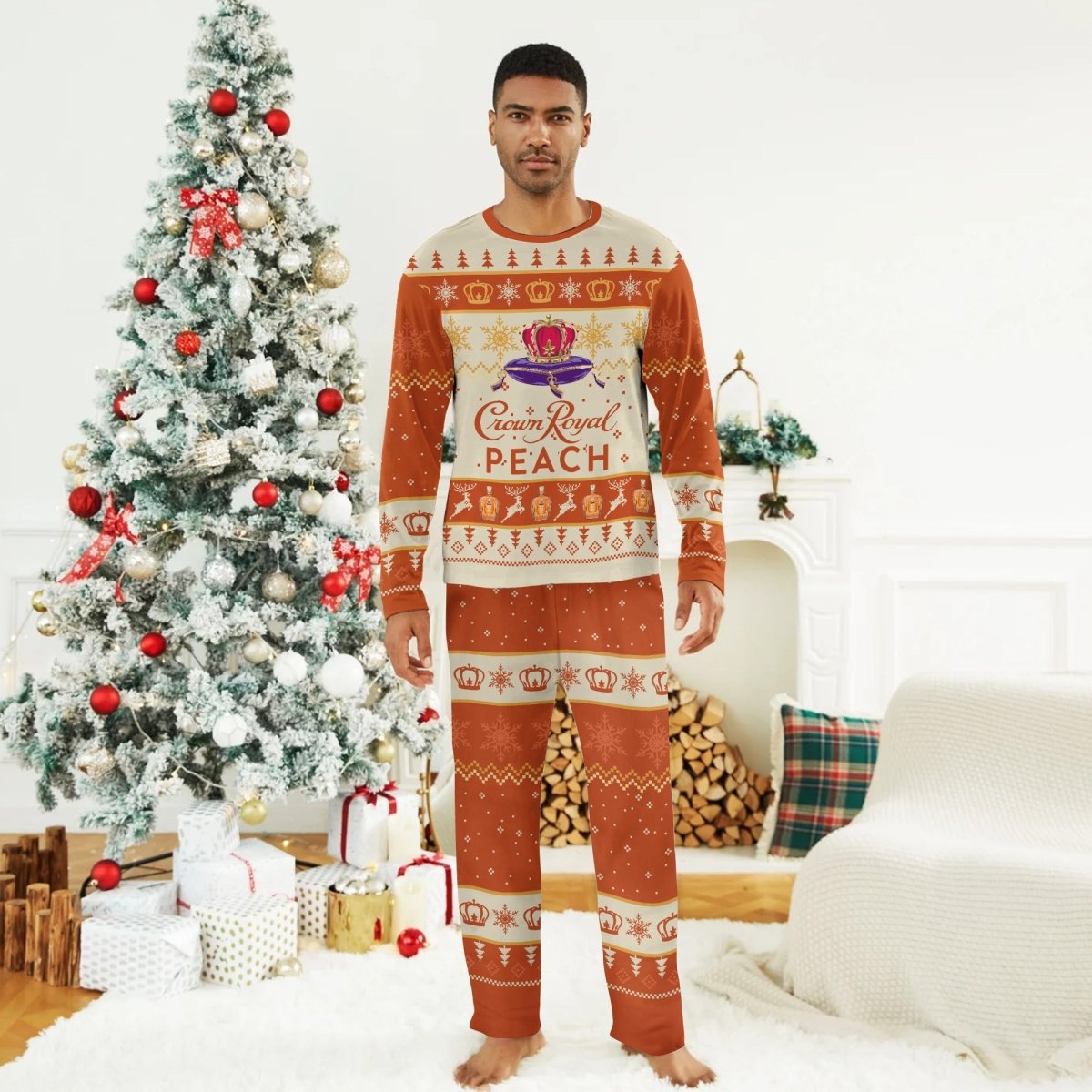 Crown Royal Christmas Family Pajamas Set - Flexiquor.com