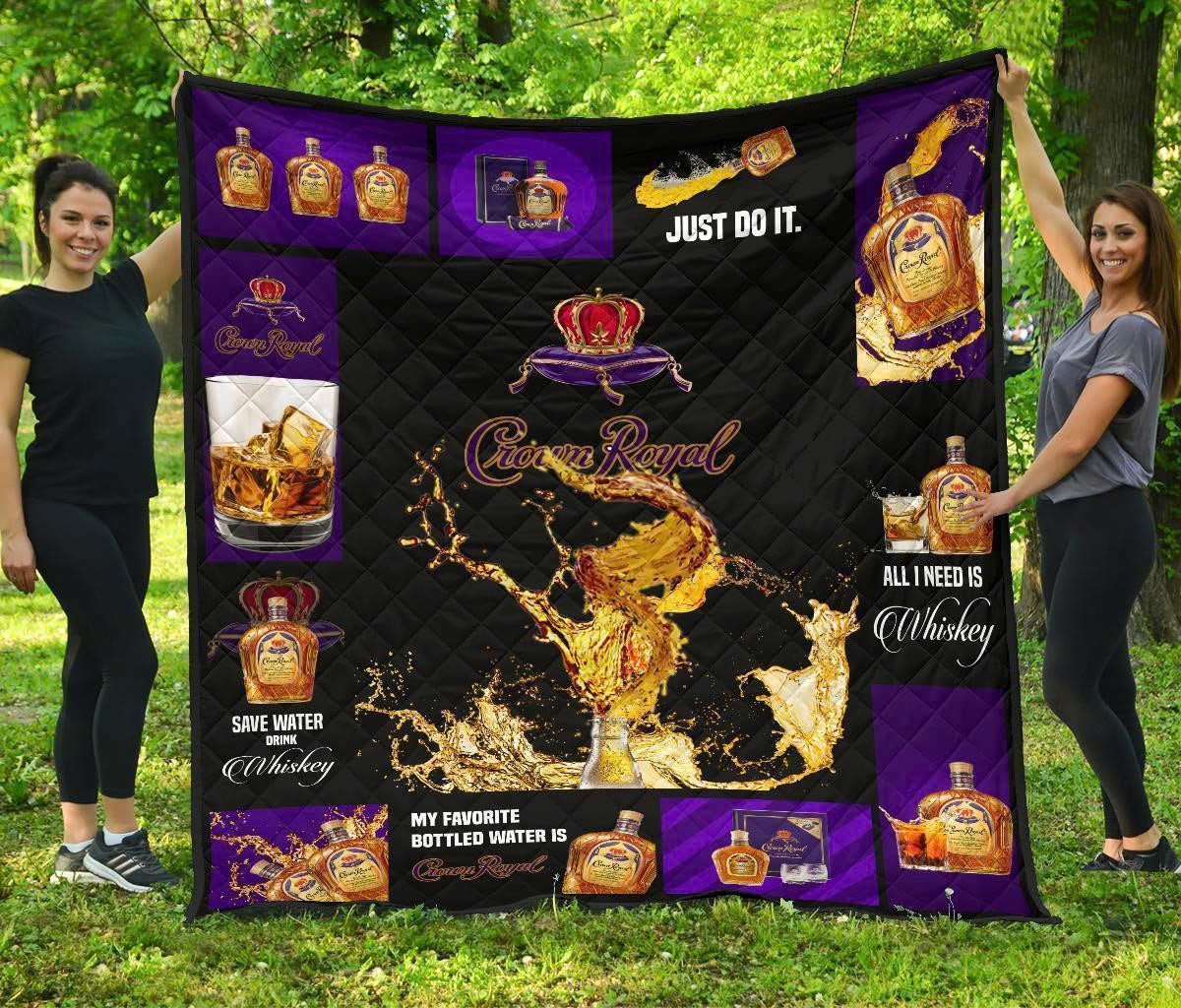 Crown Royal Flannel Blanket - Flexiquor.com