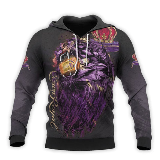 The Roaring Lion Crown Royal Hoodie & Zip Hoodie - Flexiquor.com