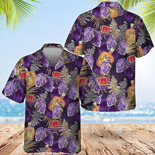Crown Royal Tropic Natural Hawaiian Shirt