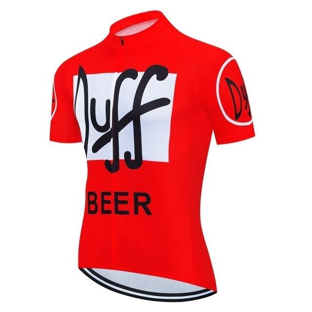 Duff Men's Cycling Jersey Set - Flexiquor.com