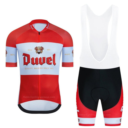 Duvel Men's Cycling Jersey Set - Flexiquor.com