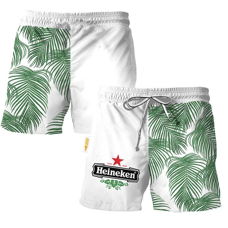 Heineken Fern Swim Trunks