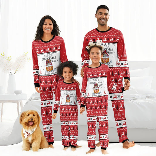 Fireball Full Of Christmas Spirit Family Pajamas Set - Flexiquor.com