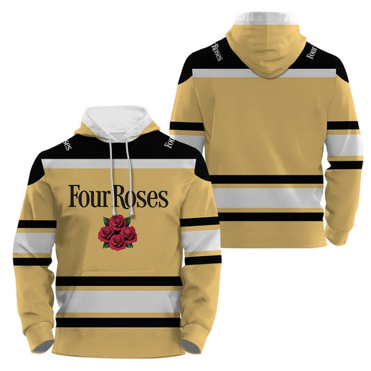 Four Roses Bourbon Basic Hoodie & Zip Hoodie - Flexiquor.com