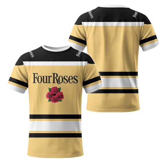 Four Roses Bourbon Basic T-Shirt - Flexiquor.com