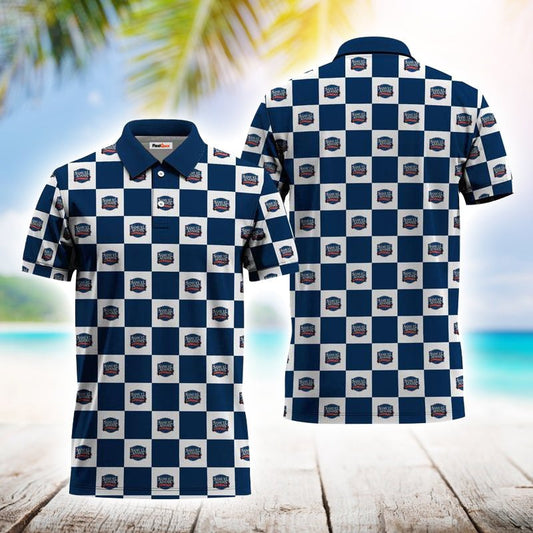Gingham Samuel Adams Polo Shirt - Flexiquor.com