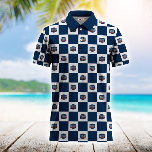 Gingham Samuel Adams Polo Shirt - Flexiquor.com