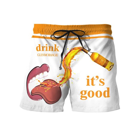 Let's Drink Glenmorangie Swim Trunks - Flexiquor.com