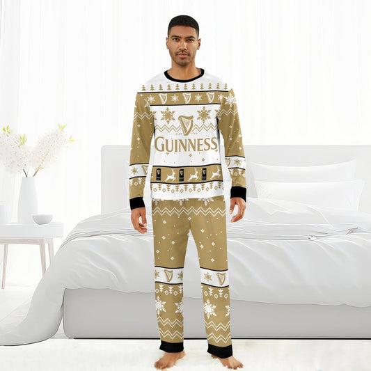 Guinness Christmas Holiday Family Pajamas Set - Flexiquor.com