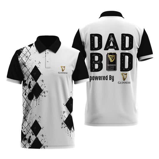 Guinness Diamond Dad Polo Shirt