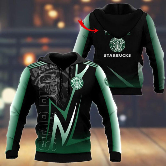 Personalized Starbucks Coffee Esport Style Hoodie & Zip Hoodie