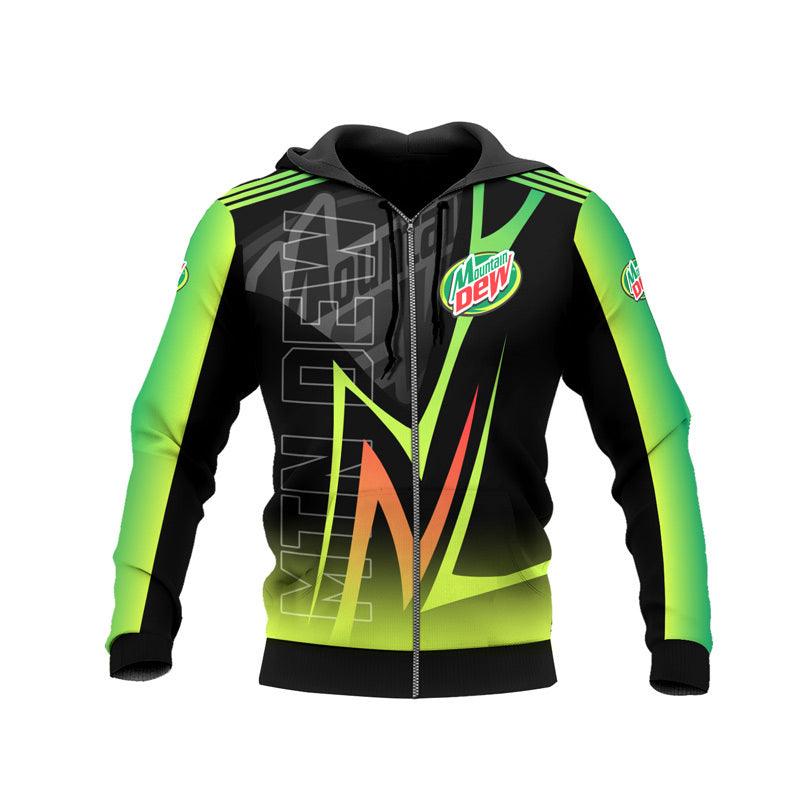 Personalized Mountain Dew Esport Style Hoodie & Zip Hoodie