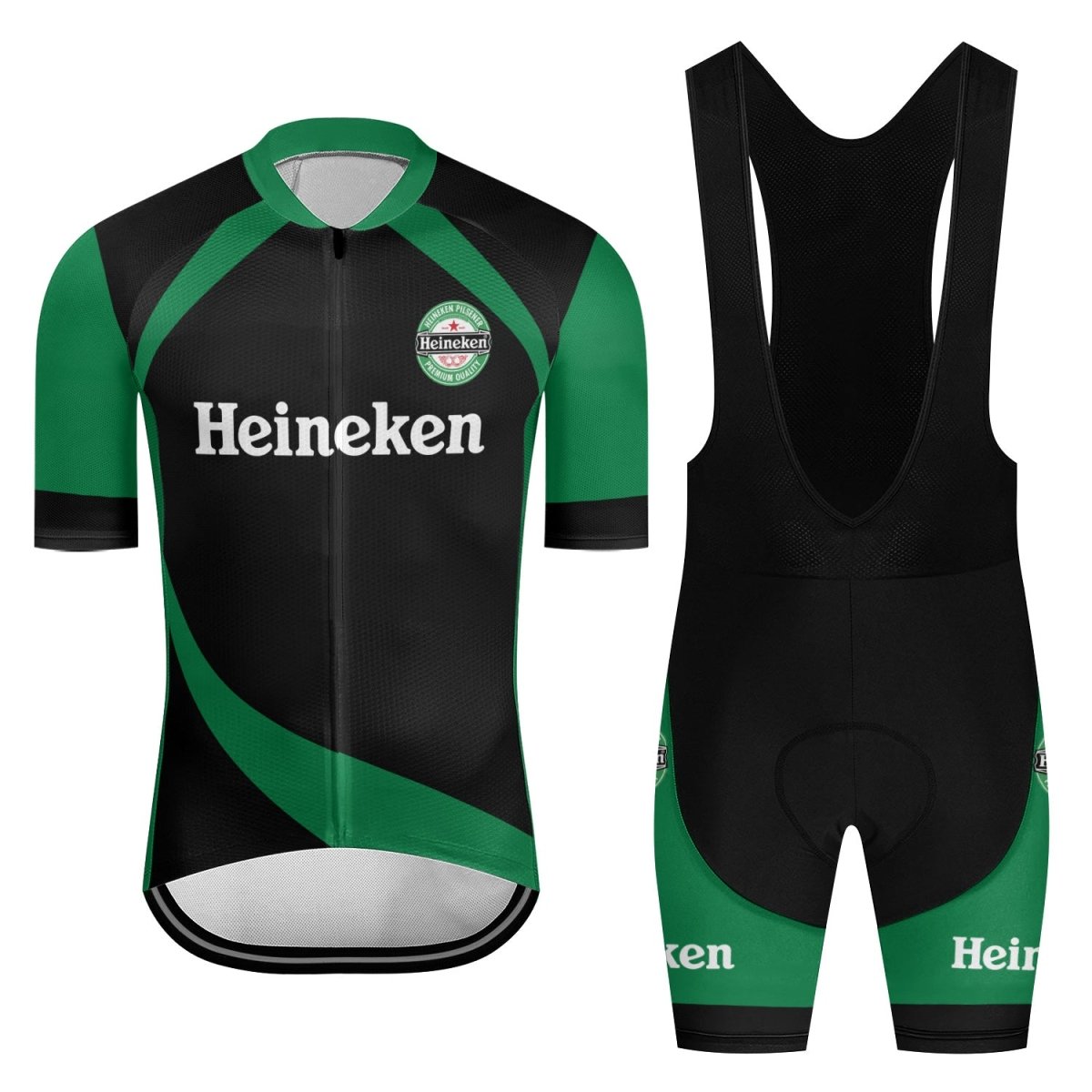 Heineken 1873 Men's Cycling Jersey Set - Flexiquor.com