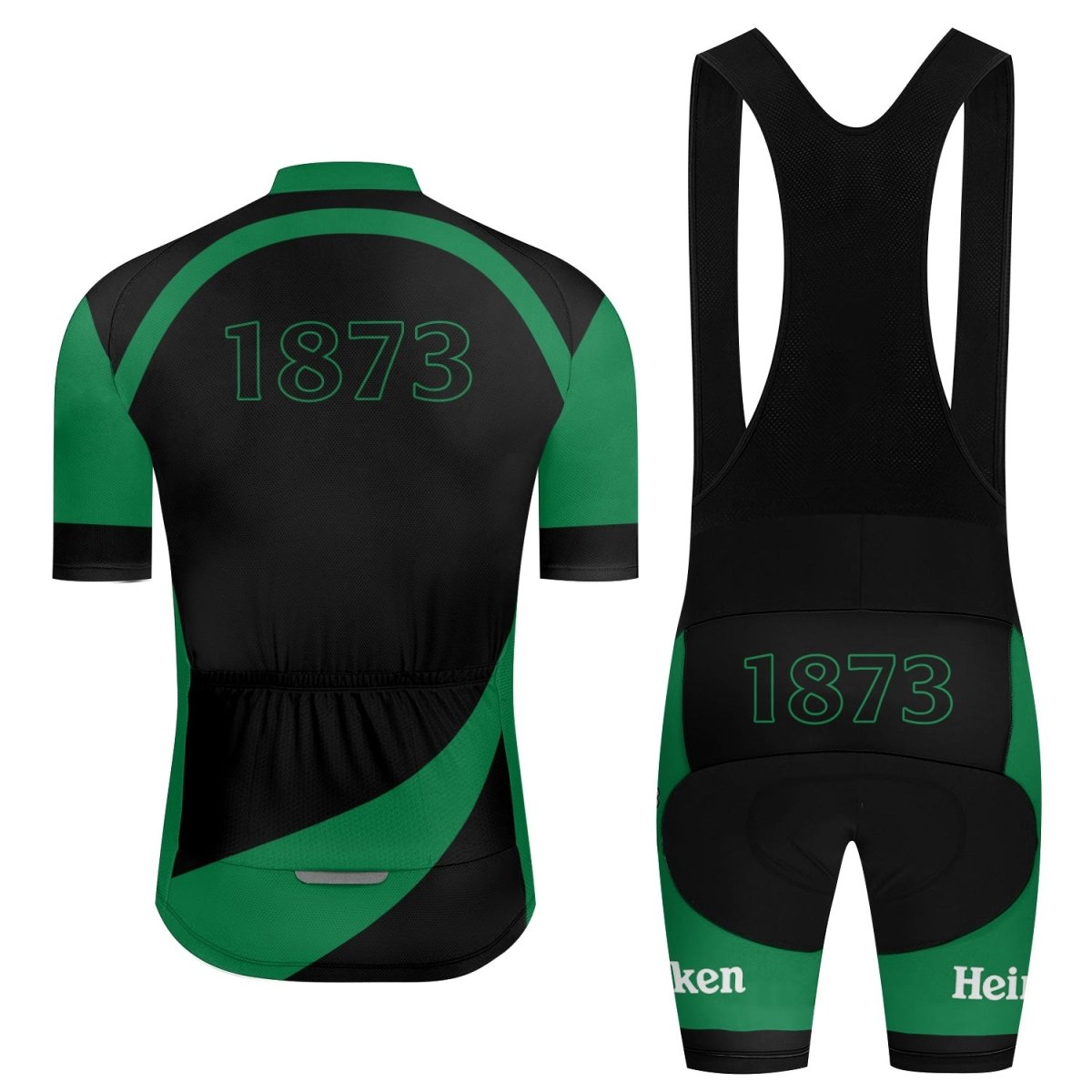 Heineken 1873 Men's Cycling Jersey Set - Flexiquor.com