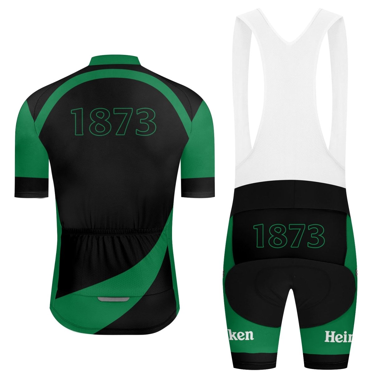 Heineken 1873 Men's Cycling Jersey Set - Flexiquor.com