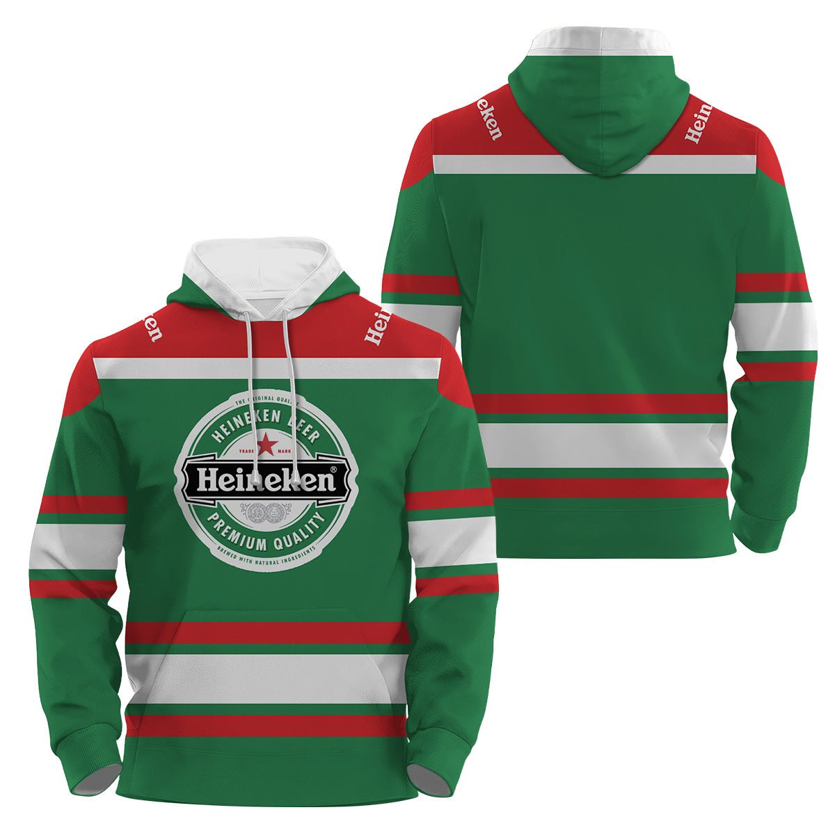 Heineken Basic Hoodie & Zip Hoodie - Flexiquor.com