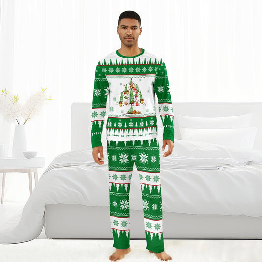 Heineken Christmas Tree Family Pajamas Set - Flexiquor.com