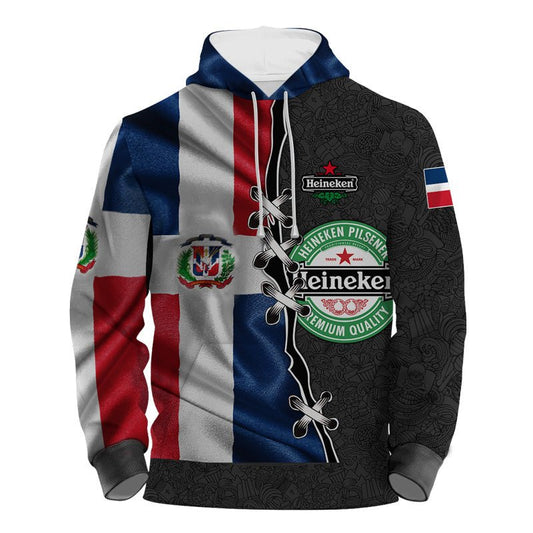 Heineken Dominican Hoodie & Zip Hoodie - Flexiquor.com