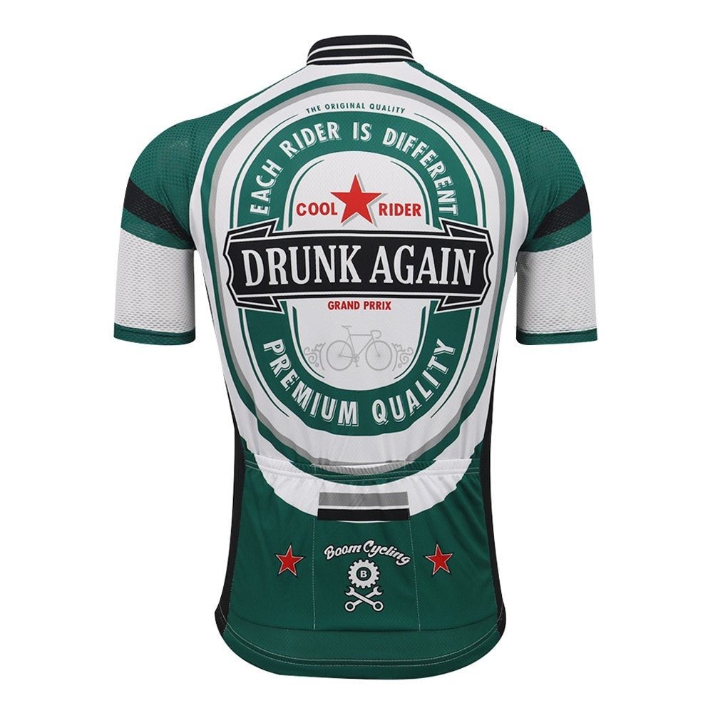 Heineken Drunk Again Men's Cycling Jersey Set - Flexiquor.com