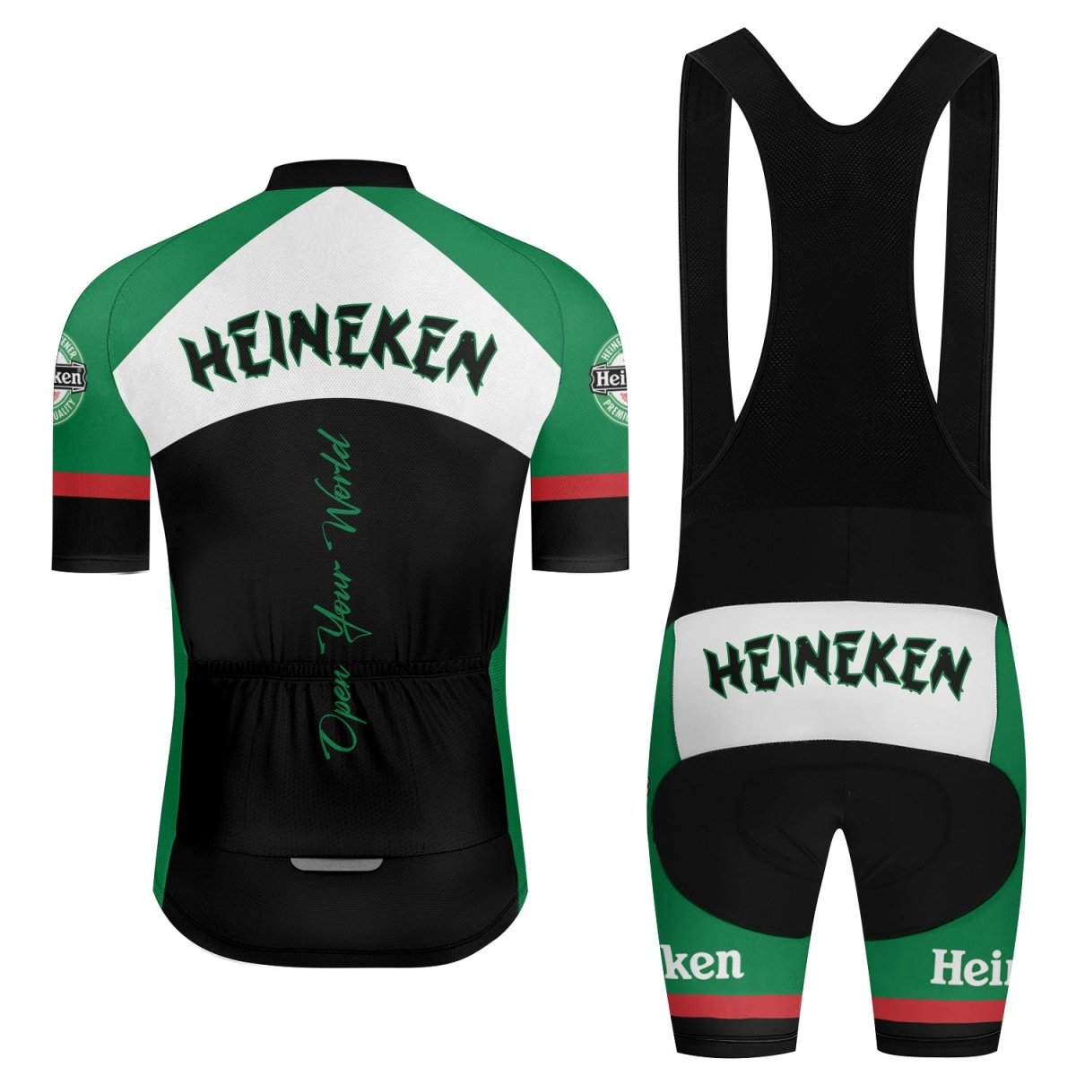 Heineken Made To Chill Men's Cycling Jersey Set - Flexiquor.com