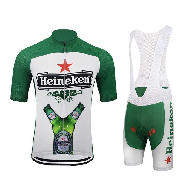 Heineken Men's Cycling Jersey Set - Flexiquor.com