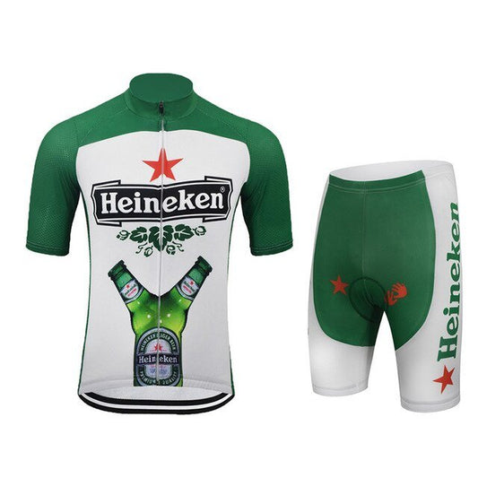 Heineken Men's Cycling Jersey Set - Flexiquor.com