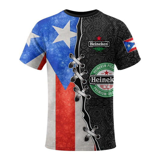 Heineken Puerto Rican T-Shirt - Flexiquor.com