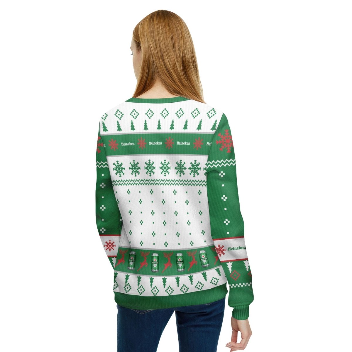 Heineken The Grinch Stole Ugly Sweater - Flexiquor.com