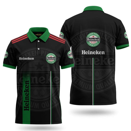 Heineken Three Stripes Polo Shirt